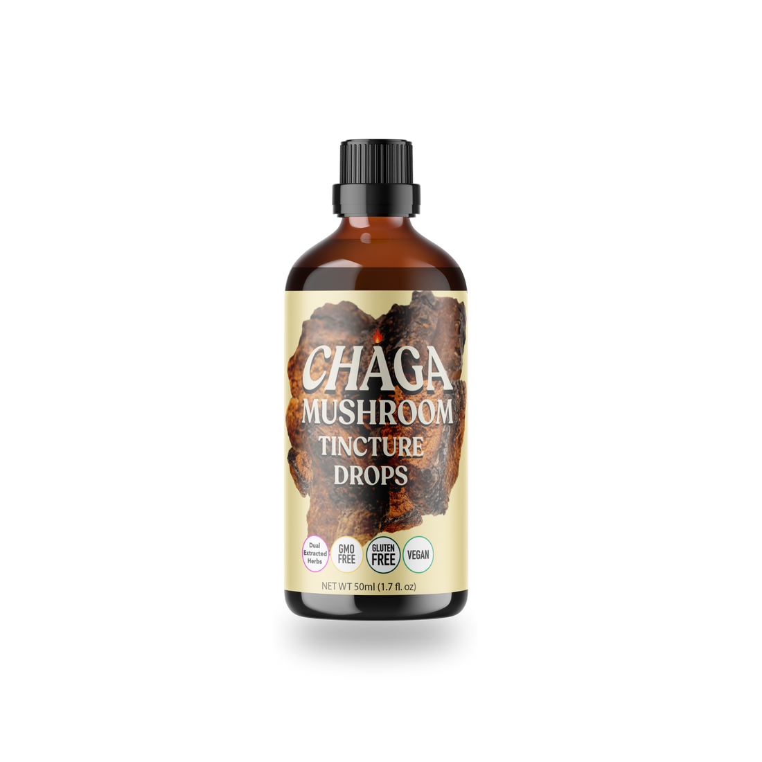 Chaga Extract Tincture Drops