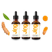 Jing Soda, Turmeric Orange, 50mL (3 Pack)