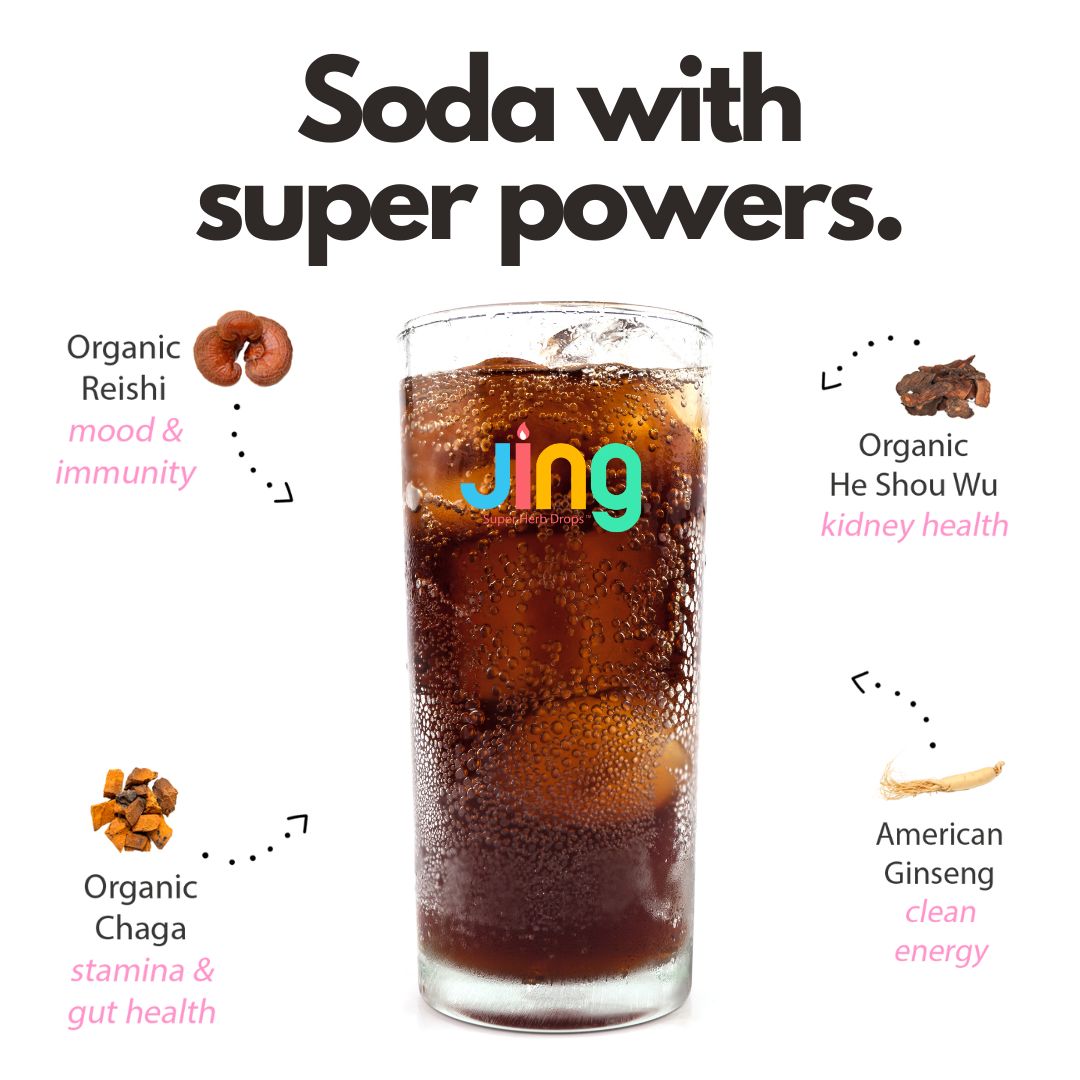 Super Herb Cola with Monk Fruit