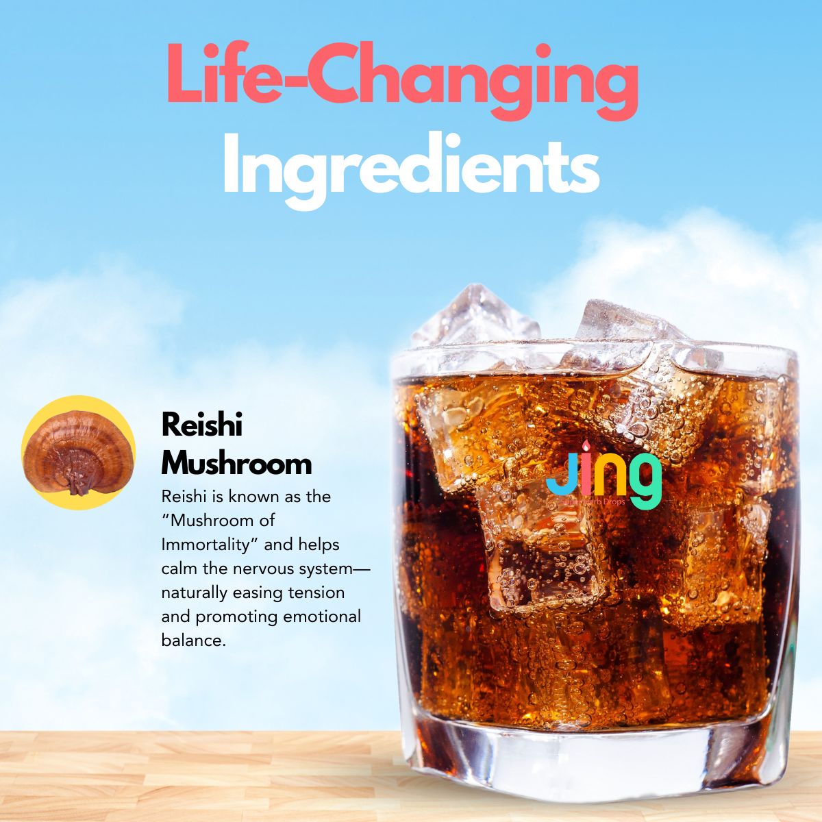 Jing Soda® Organic Cherry Cola