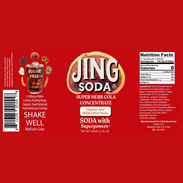 Jing Soda® Super Herb Cola