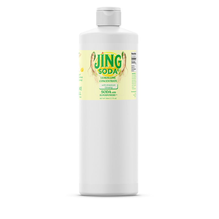 Jing Soda® Lemon Lime, 32oz