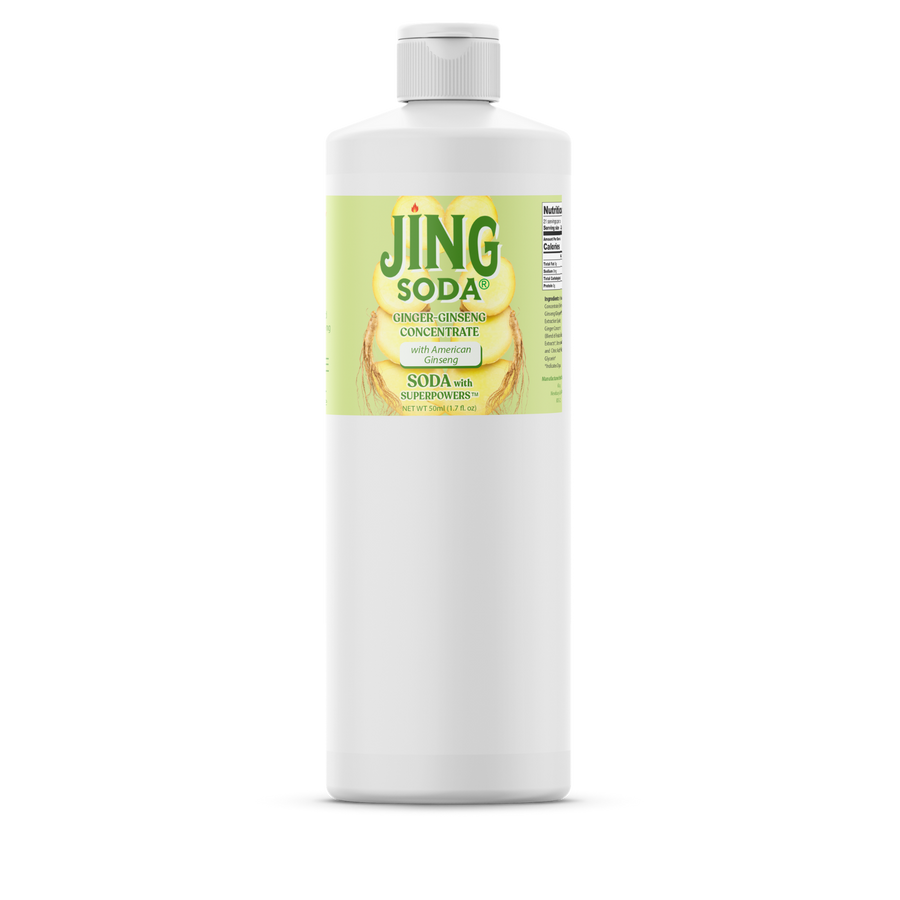 NEW! Jing Soda® Ginger Ginseng, 32oz